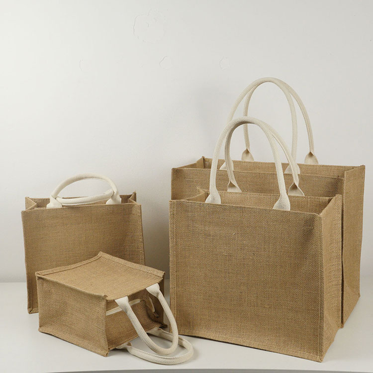 How are Jute Burlap Bags different from traditional plastic bags?